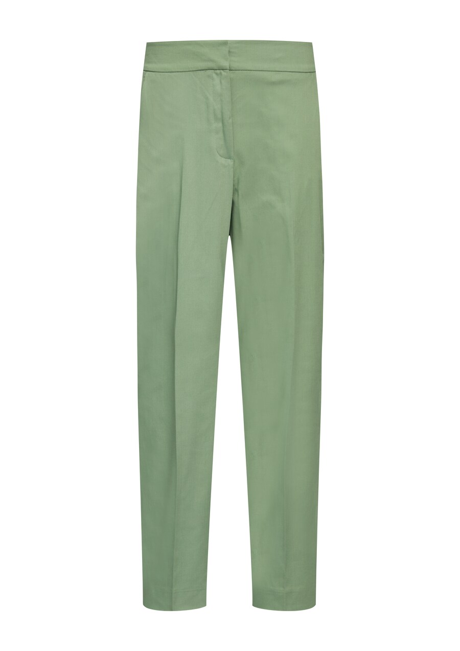 Зауженные плиссированные брюки s.Oliver BLACK LABEL, зеленый
Зауженные плиссированные брюки s.Oliver BLACK LABEL, зеленый