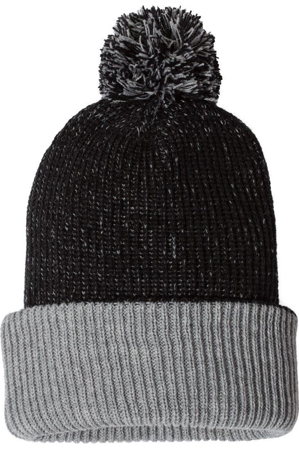 Спортсмен 12 Knit пестрая шапка с помпоном Sportsman, цвет black/ heather grey
Спортсмен 12 Knit пестрая шапка с помпоном Sportsman, цвет black/ heather grey