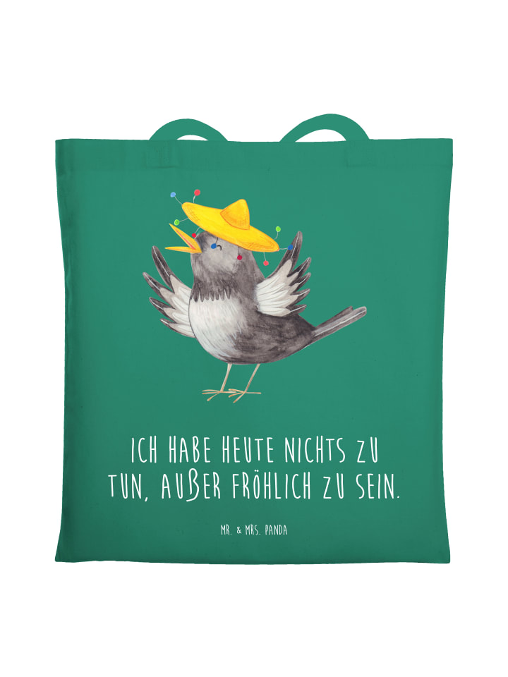 Сумка-шоппер "Вороний сомбреро" с надписью цвета мяты Mr. & Mrs. Panda
Сумка-шоппер "Вороний сомбреро" с надписью цвета мяты Mr. & Mrs. Panda