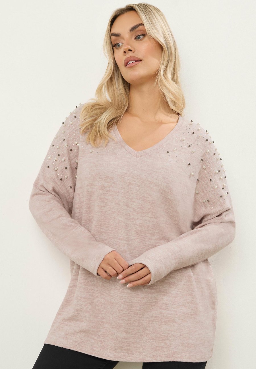Джемпер Yours Clothing Jumper, Pink
Джемпер Yours Clothing Jumper, Pink