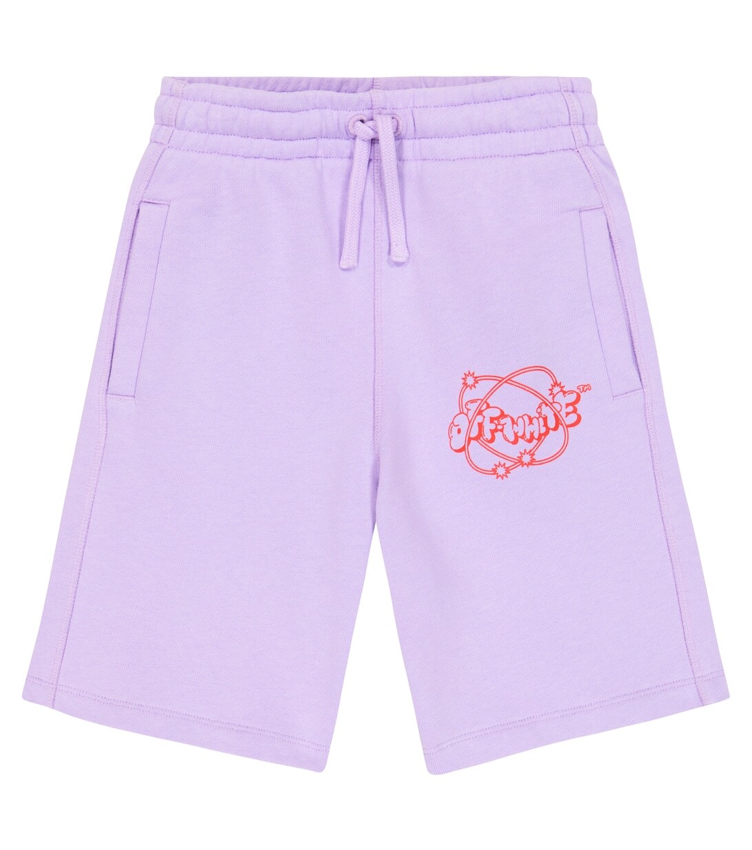 Шорты из хлопкового джерси Off-White, белый
Шорты из хлопкового джерси Off-White, белый