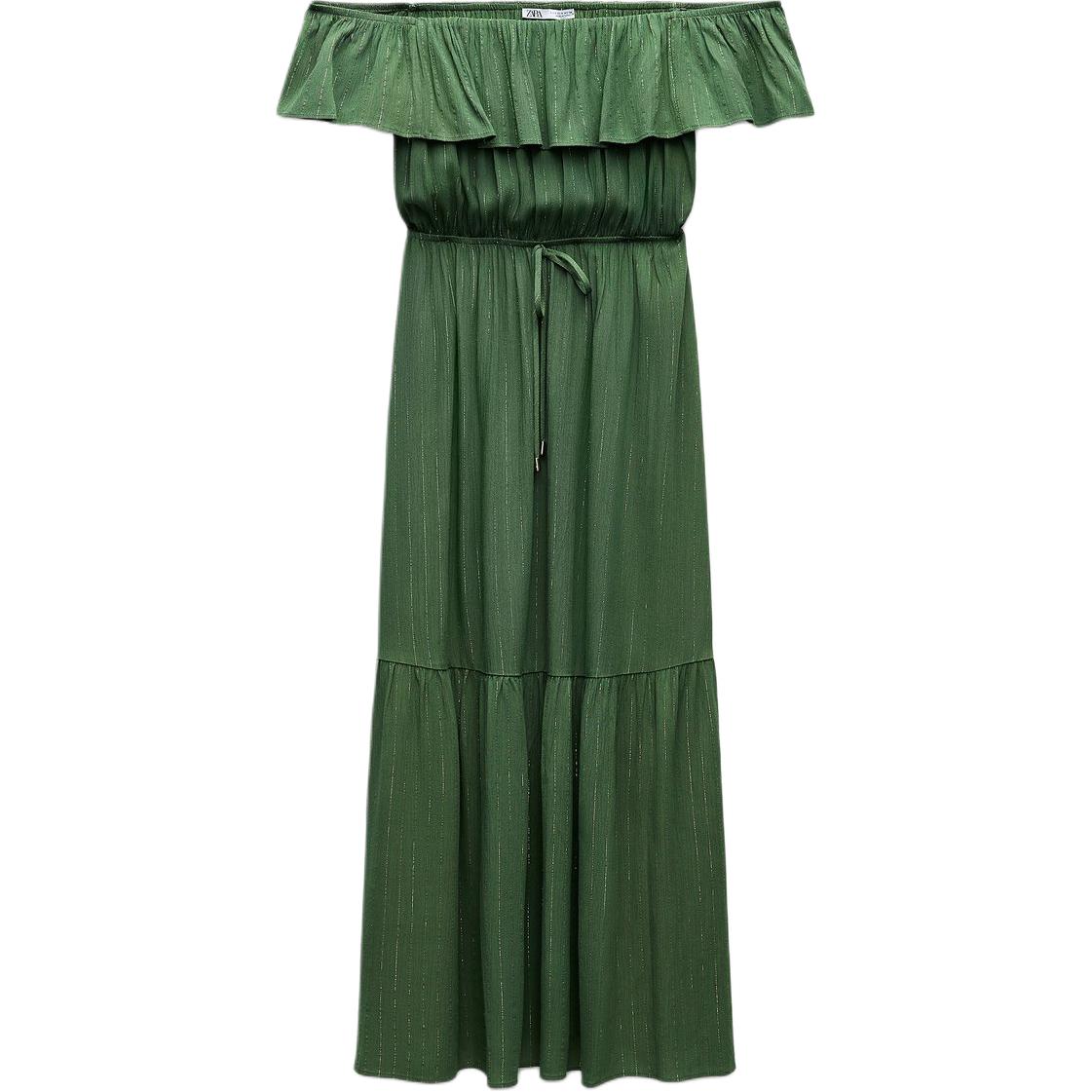 ZARA Женские платья с коротким рукавом Green
ZARA Женские платья с коротким рукавом Green