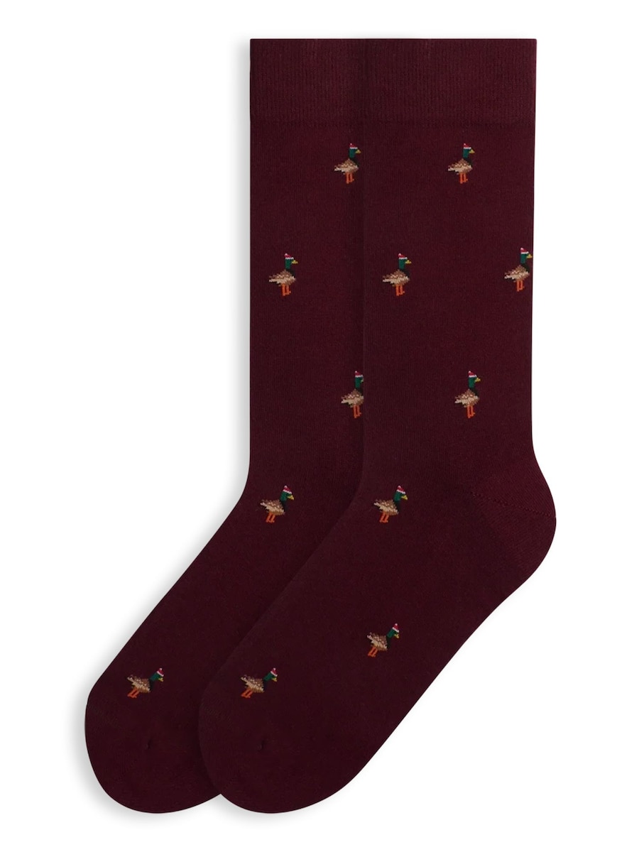 Носки Von Jungfeld mit Weihnachtsmotiven, темно-красный
Носки Von Jungfeld mit Weihnachtsmotiven, темно-красный