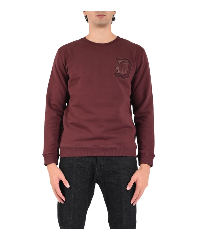 Толстовка с круглым вырезом и вышитым логотипом Dondup, красный
Толстовка с круглым вырезом и вышитым логотипом Dondup, красный