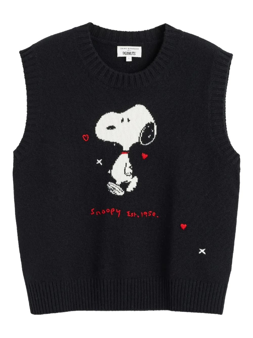 Топ 75th Anniversary из коллаборации со Snoopy Chinti & Parker, черный 
Топ 75th Anniversary из коллаборации со Snoopy Chinti & Parker, черный