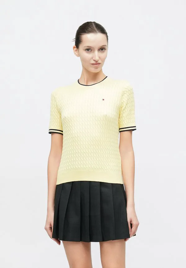 Простая футболка Tommy Hilfiger, Zesty Yellow/Navy, Желтый, Простая футболка Tommy Hilfiger, Zesty Yellow/Navy
Простая футболка Tommy Hilfiger, Zesty Yellow/Navy, Желтый, Простая футболка Tommy Hilfiger, Zesty Yellow/Navy