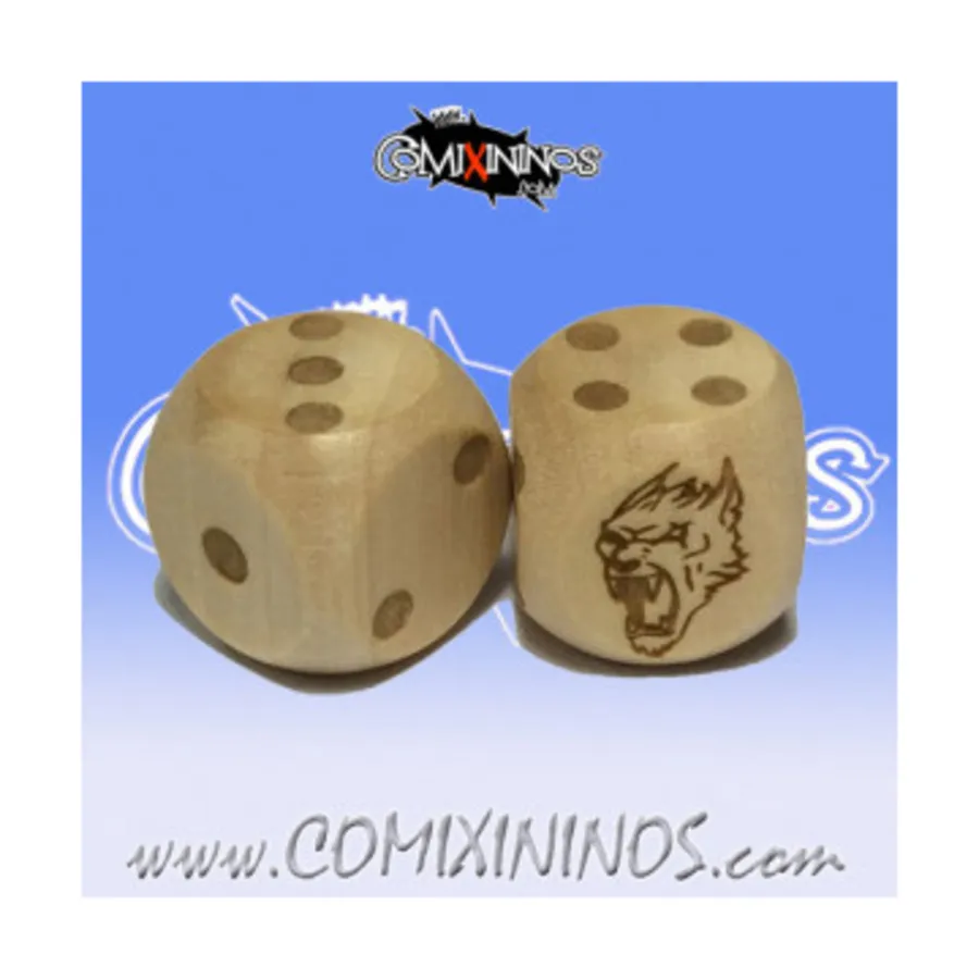 Набор из 2 кубиков некромантического оборотня с шипами, Fantasy Football Miniatures - Wooden Dice (20mm)
Набор из 2 кубиков некромантического оборотня с шипами, Fantasy Football Miniatures - Wooden Dice (20mm)