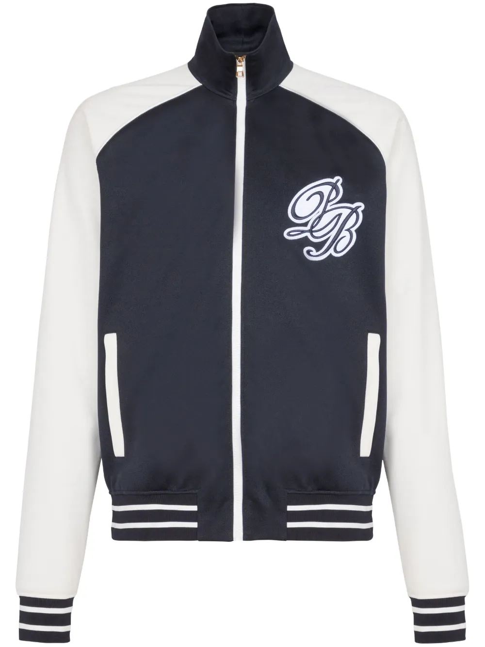 Бомбер с логотипом BALMAIN, синий
Бомбер с логотипом BALMAIN, синий