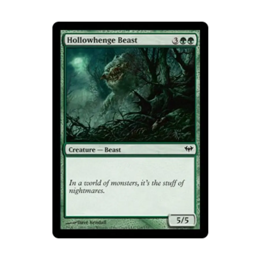 CCG Холлохенджский зверь (C) (фольга), MTG - Dark Ascension 
CCG Холлохенджский зверь (C) (фольга), MTG - Dark Ascension