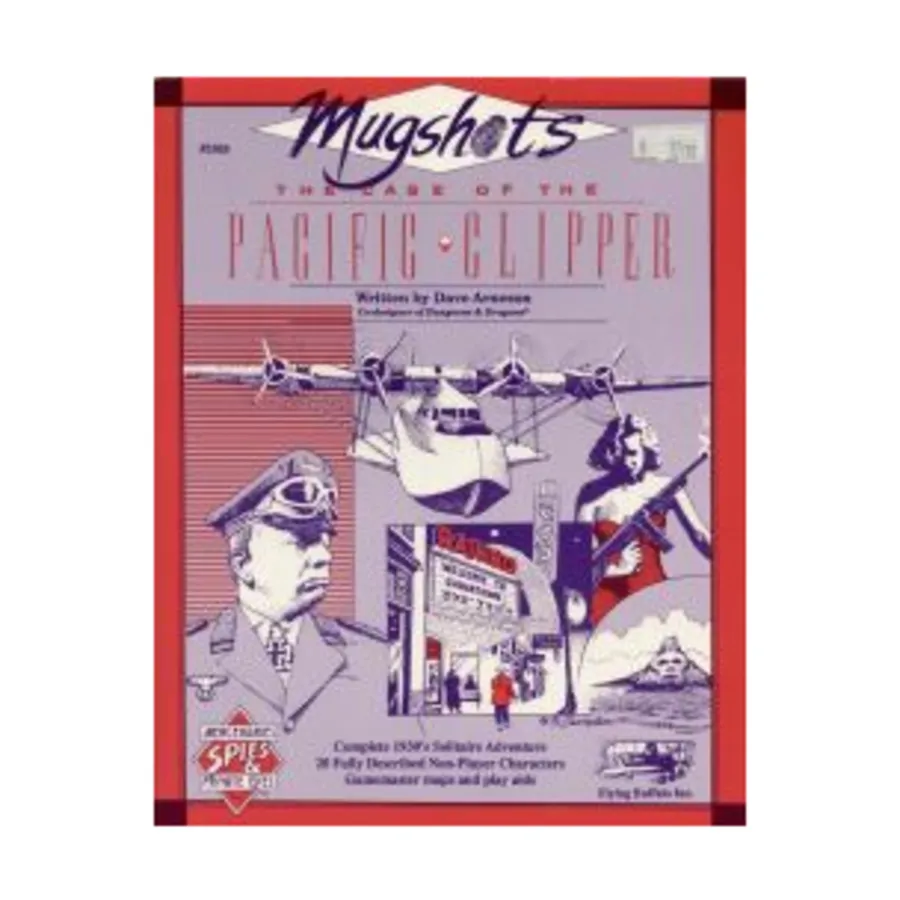 Модуль Mugshots #1 - The Case of the Pacific Clipper, Mercenaries, Spies, & Private Eyes
Модуль Mugshots #1 - The Case of the Pacific Clipper, Mercenaries, Spies, & Private Eyes