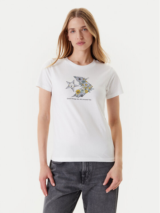 Футболка обычного кроя Nature Star Chevron 10027752-A02 Converse, белый
Футболка обычного кроя Nature Star Chevron 10027752-A02 Converse, белый