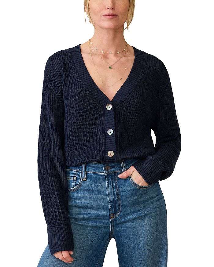 Кардиган Miramar из льна и хлопка Faherty, синий
Кардиган Miramar из льна и хлопка Faherty, синий