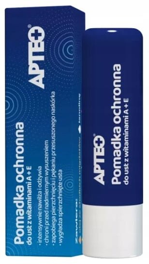 Защитная губная помада с витаминами А+Е, 4,9 г Apteo
Защитная губная помада с витаминами А+Е, 4,9 г Apteo
