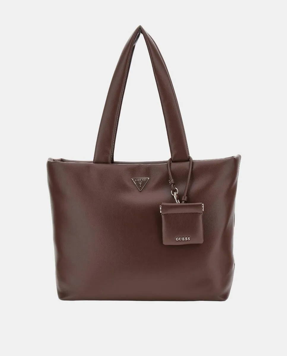 Большая сумка через плечо с застежкой-молнией Guess, коричневый
Большая сумка через плечо с застежкой-молнией Guess, коричневый