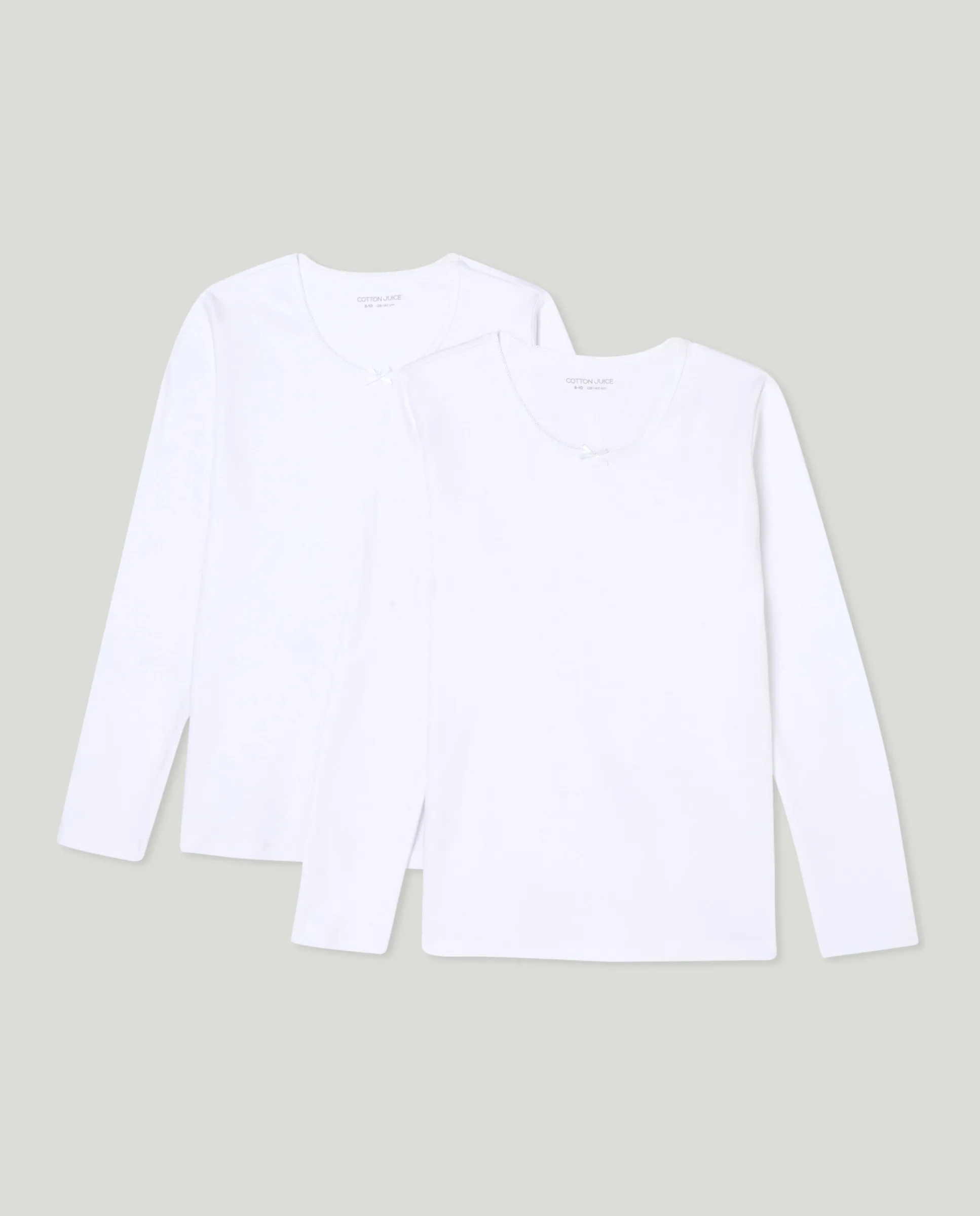 Комплект из двух флисовых термокофточек с длинным рукавом для девочки Cotton Juice, белый
Комплект из двух флисовых термокофточек с длинным рукавом для девочки Cotton Juice, белый