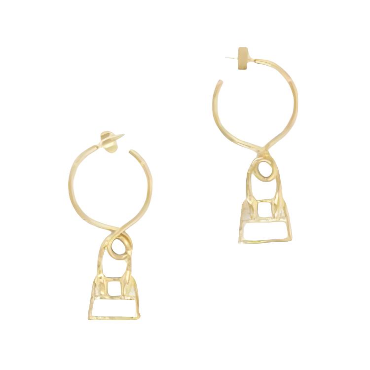 Серьги женские золотые Jacquemus
Серьги женские золотые Jacquemus