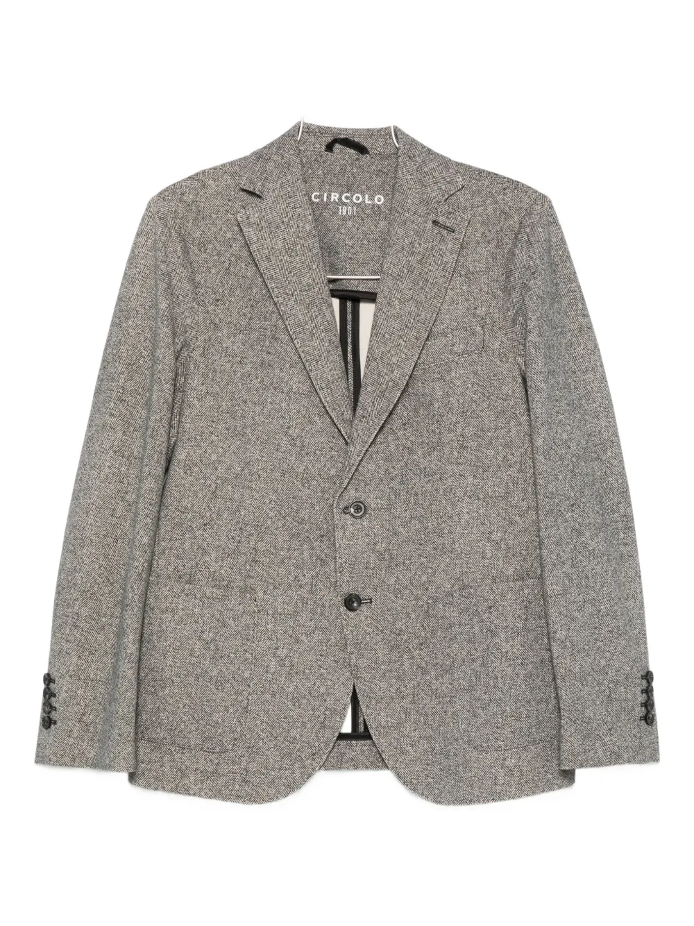 Однобортный пиджак Circolo 1900, серый
Однобортный пиджак Circolo 1900, серый