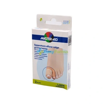 Сепаратор для ухода за стопами Master Aid при вальгусной деформации стопы, дневной и ночной, большой размер - 2 сепаратора Pietrasanta Pharma
Сепаратор для ухода за стопами Master Aid при вальгусной деформации стопы, дневной и ночной, большой размер - 2 сепаратора Pietrasanta Pharma