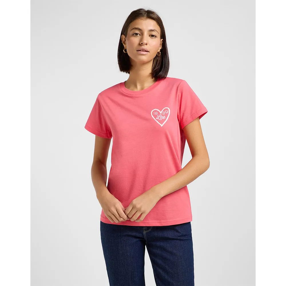 Футболка с коротким рукавом Lee Small Logo, розовый
Футболка с коротким рукавом Lee Small Logo, розовый
