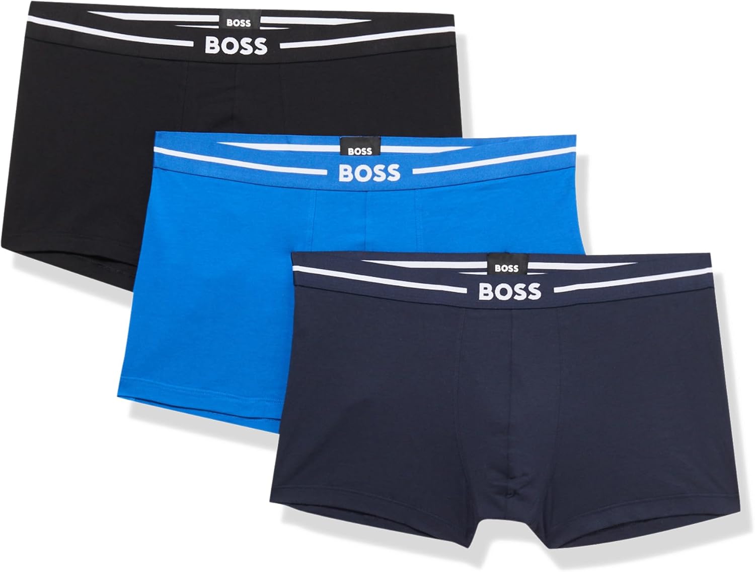 BOSS мужские трусы-боксеры Bold Logo, 3 шт, Nautical Blue/Navy/Black
BOSS мужские трусы-боксеры Bold Logo, 3 шт, Nautical Blue/Navy/Black