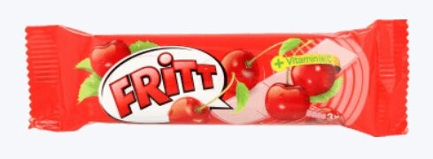 Жевательная резинка Fritt с витамином С вишня 3 шт.