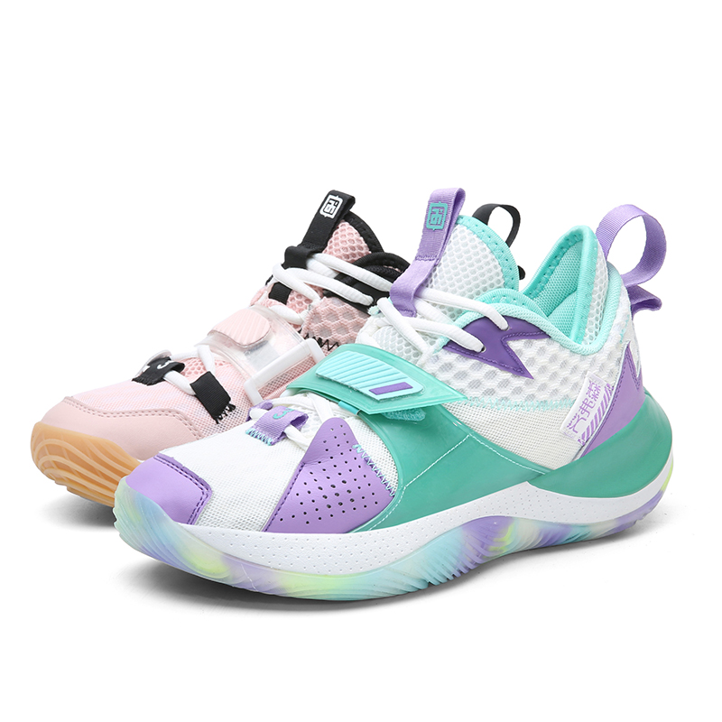 IVERSON Скользоустойчивые и износостойкие баскетбольные кроссовки мид-топ унисекс микс, цвет Mismatched
IVERSON Скользоустойчивые и износостойкие баскетбольные кроссовки мид-топ унисекс микс, цвет Mismatched