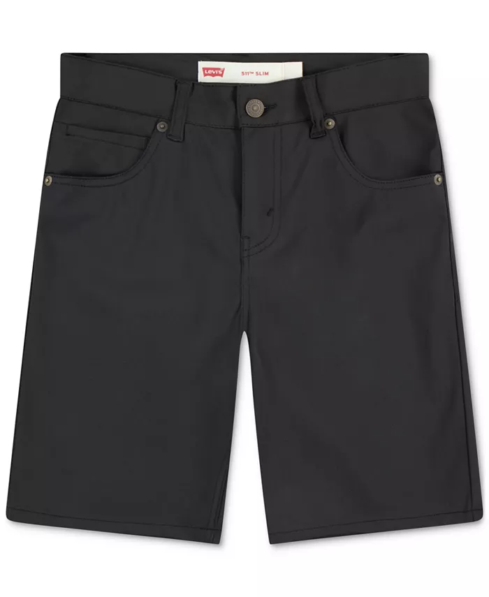 Шорты Big Boys 511 Slim Fit Performance Stretch Levi's, черный
Шорты Big Boys 511 Slim Fit Performance Stretch Levi's, черный