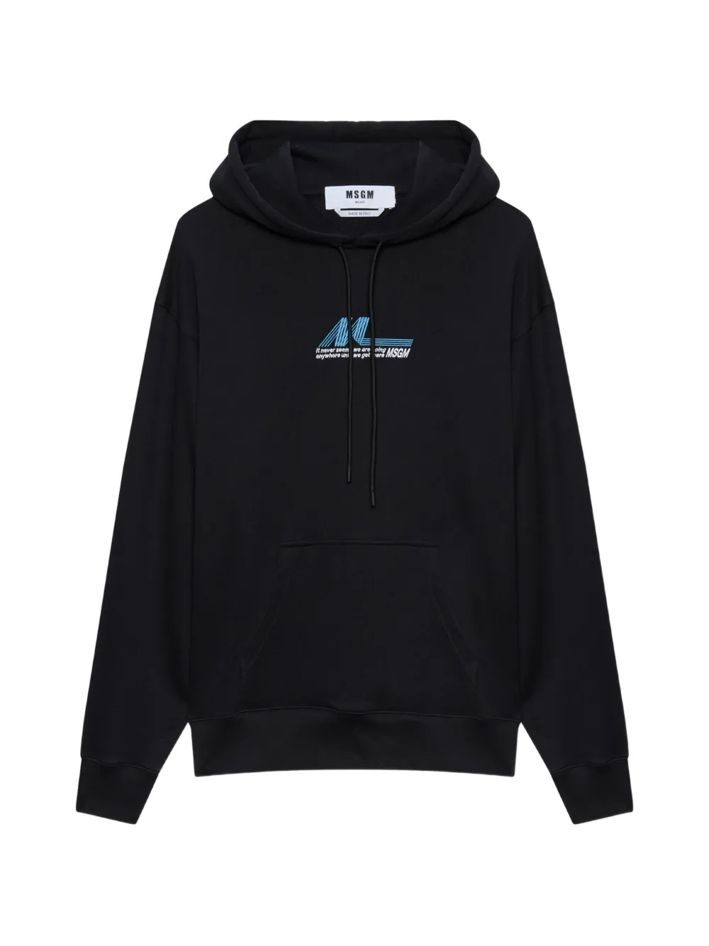 Худи с принтом Msgm, черный
Худи с принтом Msgm, черный
