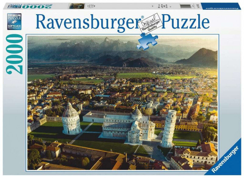Пазл Ravensburger, Пиза, 2000 шт.
Пазл Ravensburger, Пиза, 2000 шт.