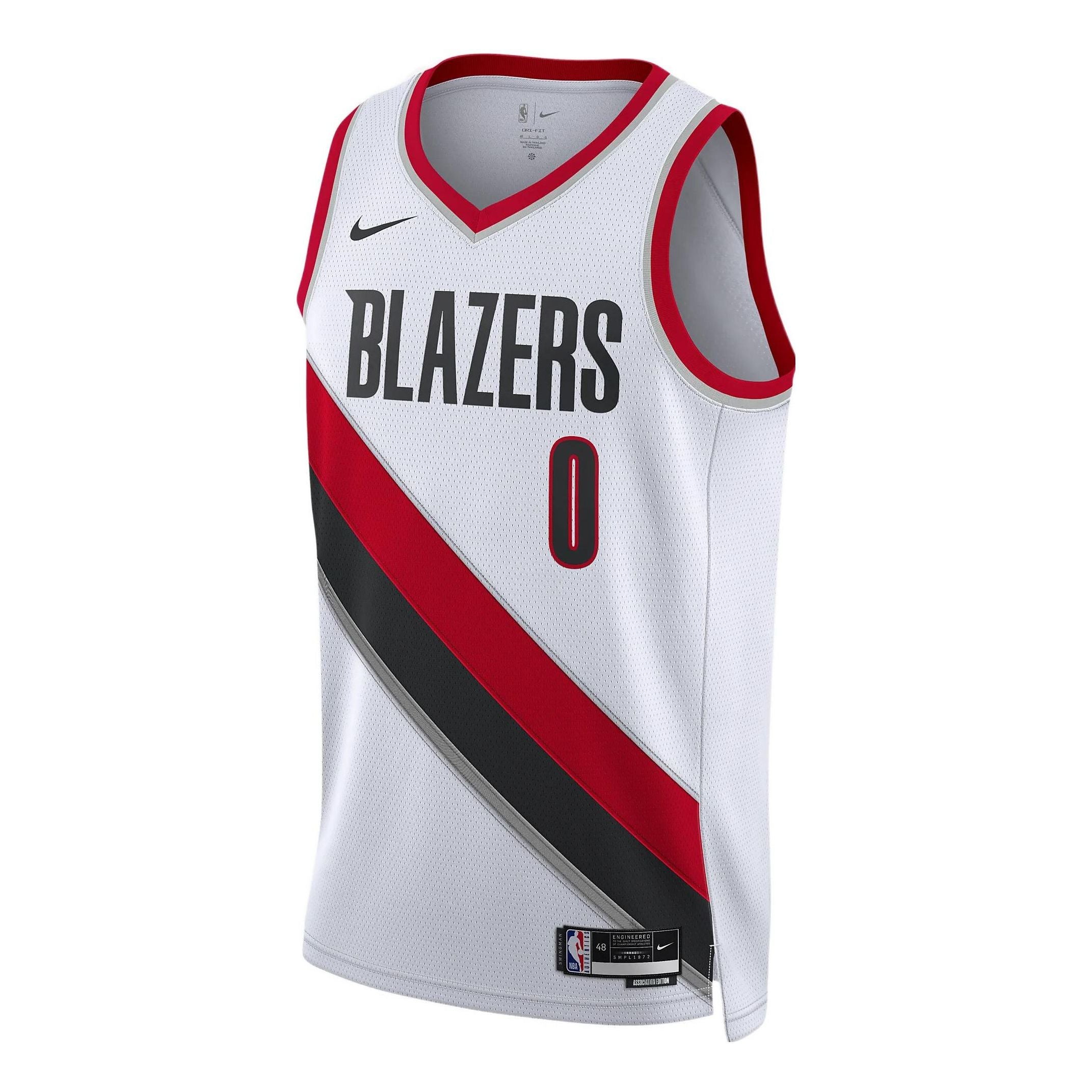 Баскетбольное джерси Nike Dri-FIT NBA Portland Trail Blazers Damian Lillard Association Edition 2022/23 Swingman Jersey
Баскетбольное джерси Nike Dri-FIT NBA Portland Trail Blazers Damian Lillard Association Edition 2022/23 Swingman Jersey