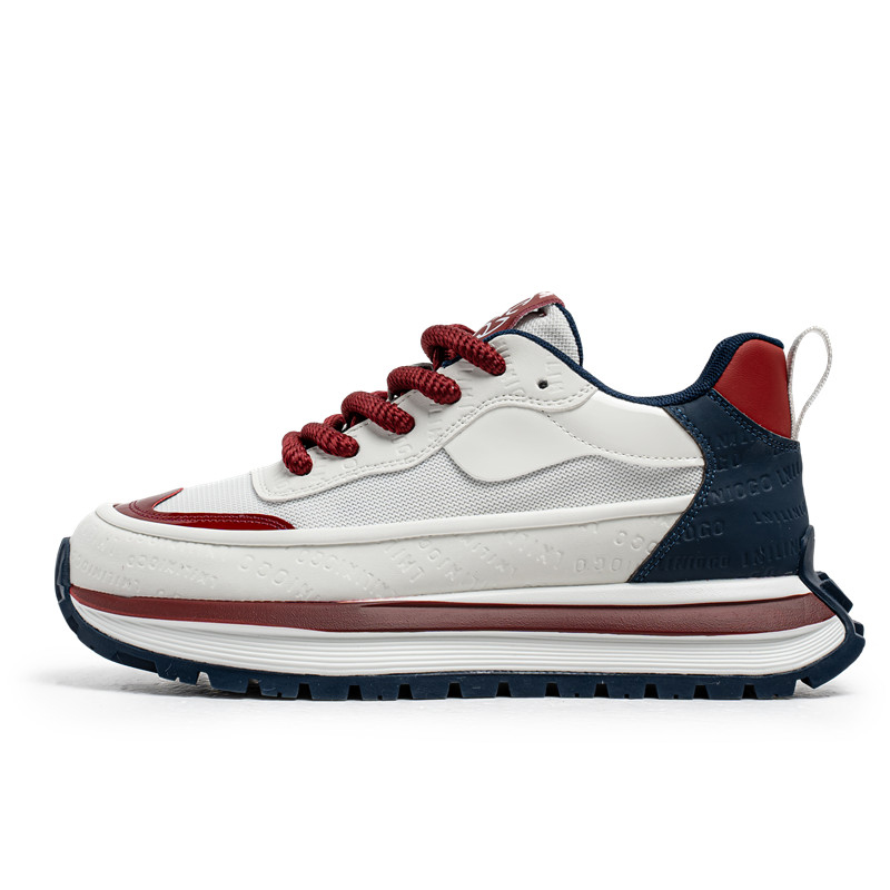 Нескользящие, износостойкие, дышащие низкие повседневные туфли для мужчин JKEM, White Yellow 
Нескользящие, износостойкие, дышащие низкие повседневные туфли для мужчин JKEM, White Yellow