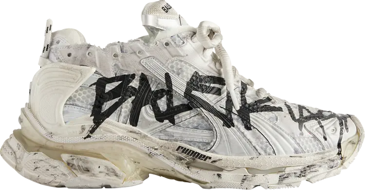Кроссовки Balenciaga Runner Sneaker 'Graffiti - White Black', белый, Серый, Кроссовки Balenciaga Runner Sneaker 'Graffiti - White Black', белый
Кроссовки Balenciaga Runner Sneaker 'Graffiti - White Black', белый, Серый, Кроссовки Balenciaga Runner Sneaker 'Graffiti - White Black', белый