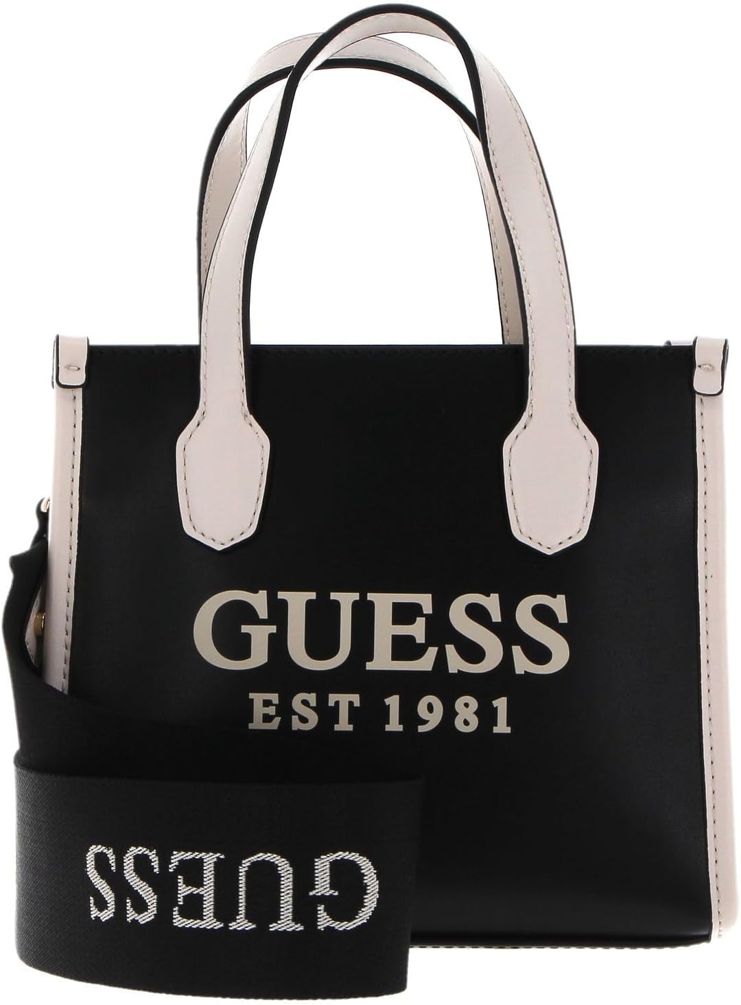 Сумка-тоут GUESS Silvana Mini, черная, один размер
Сумка-тоут GUESS Silvana Mini, черная, один размер