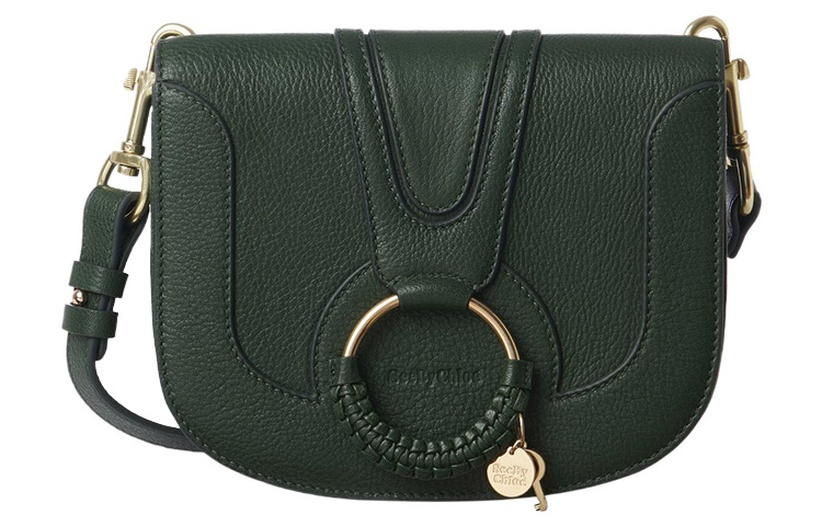 See By Chloe Сумка-седло из козьей кожи Хана Грейн через плечо женская Джаспер
See By Chloe Сумка-седло из козьей кожи Хана Грейн через плечо женская Джаспер