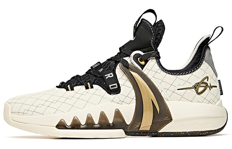 Баскетбольные кроссовки GH2 мужские с низким верхом белые/золотые/коричневые Anta
Баскетбольные кроссовки GH2 мужские с низким верхом белые/золотые/коричневые Anta