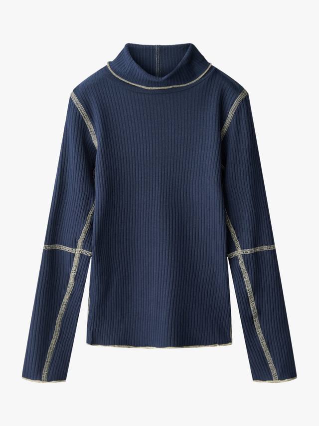 Детский свитер Rennie с длинными рукавами и ребристым воротником Molo, Galaxy Blue
Детский свитер Rennie с длинными рукавами и ребристым воротником Molo, Galaxy Blue