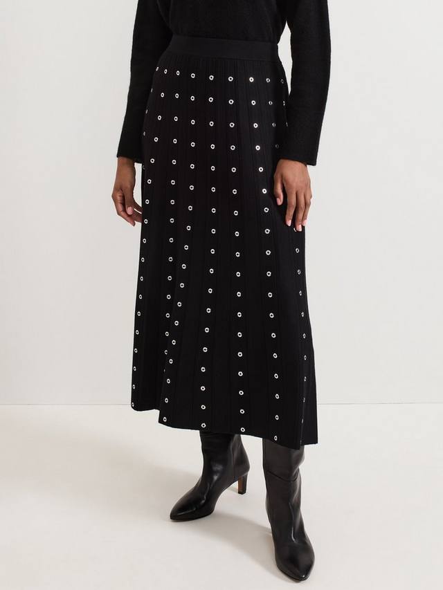 Плиссированная миди-юбка Emilia с ажурными люверсами Phase Eight, Black
Плиссированная миди-юбка Emilia с ажурными люверсами Phase Eight, Black
