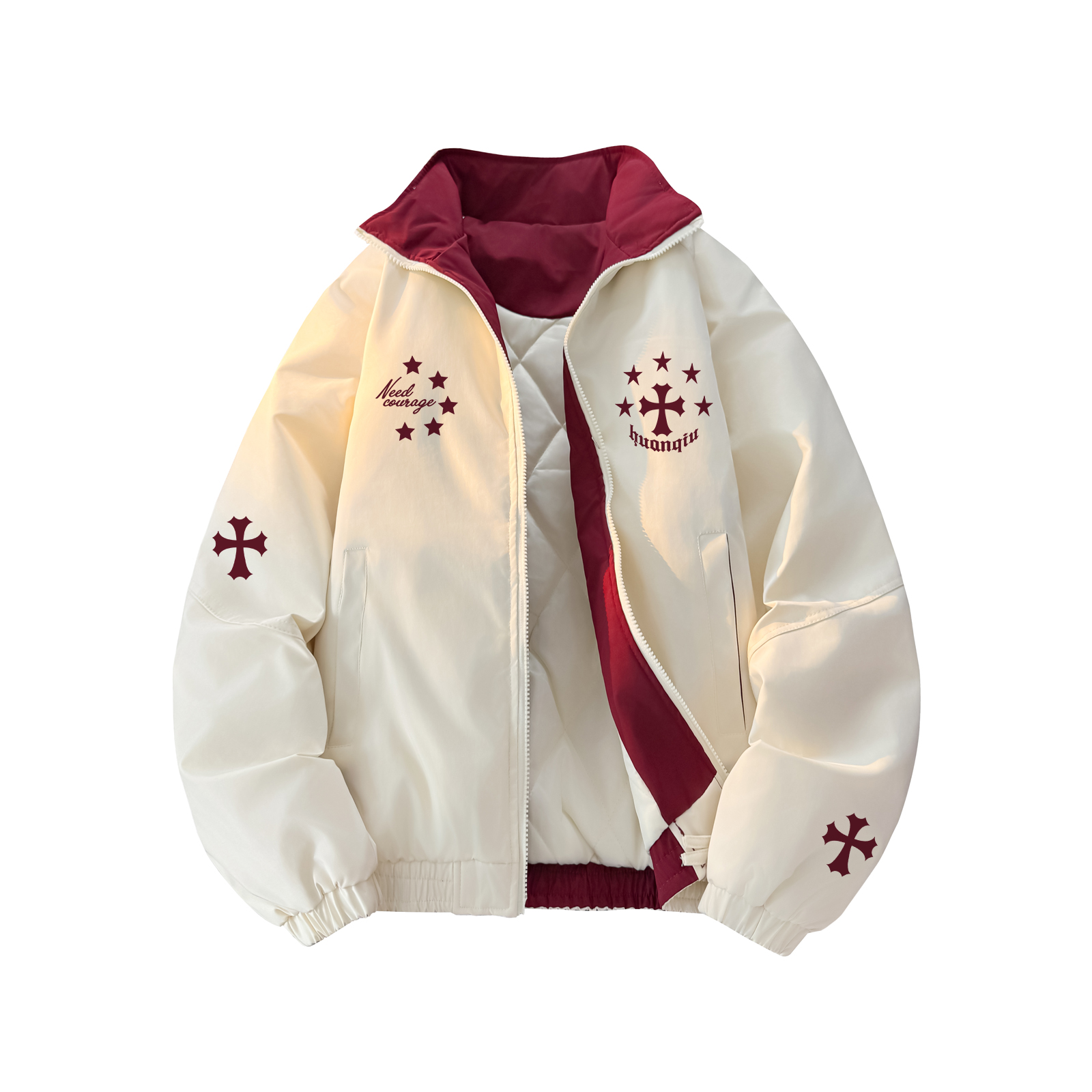 Пуховик Unisex Lapel Thickened Padded Puffer Jacket HUANQIU, бежевый (красный )
Пуховик Unisex Lapel Thickened Padded Puffer Jacket HUANQIU, бежевый (красный )