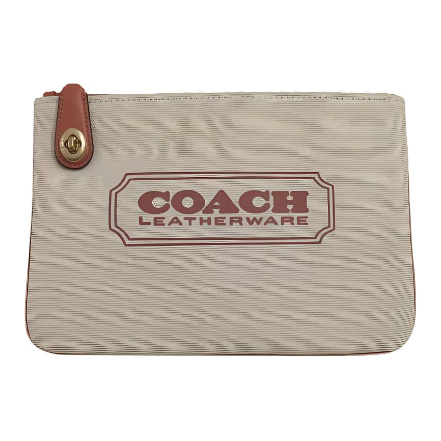 Сумка-клатч из парусины с кожаными вставками женская бежевая и коричневая COACH, Set (Bag+Dust Bag)
Сумка-клатч из парусины с кожаными вставками женская бежевая и коричневая COACH, Set (Bag+Dust Bag)