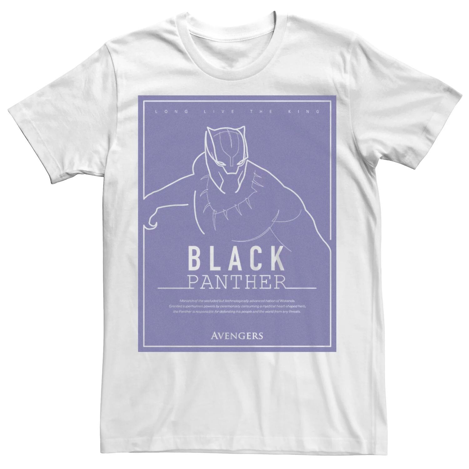 Мужская футболка с постером фильма «Черная пантера» Marvel
Мужская футболка с постером фильма «Черная пантера» Marvel