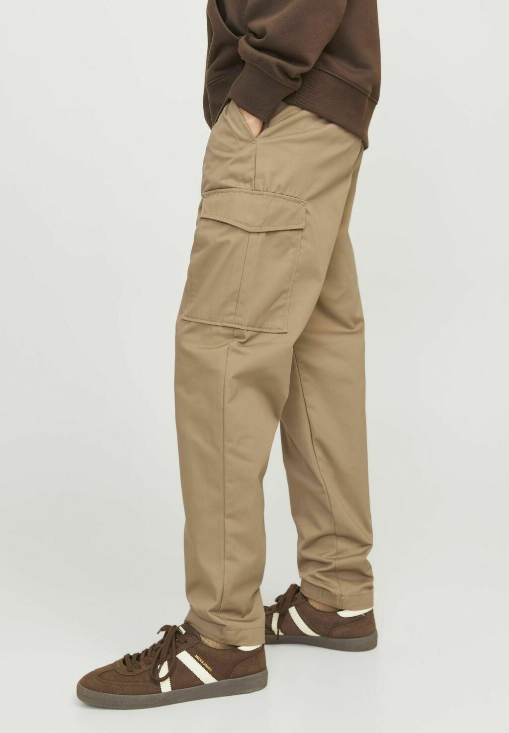 Брюки карго Jack & Jones, коричневый
Брюки карго Jack & Jones, коричневый