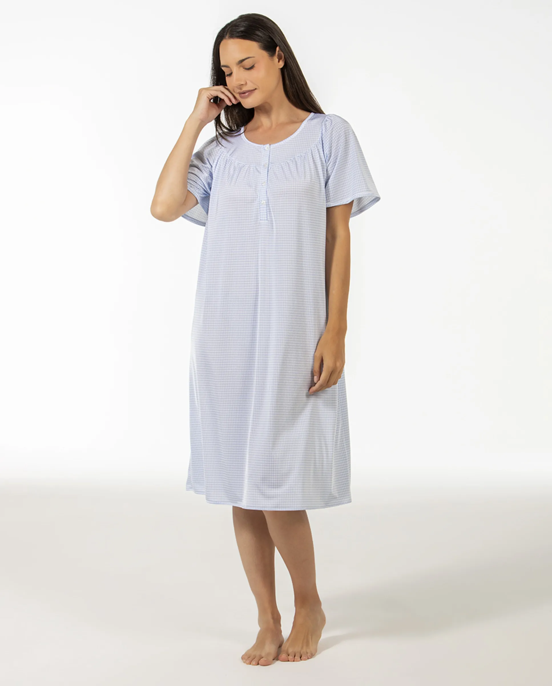 Женская короткая ночная сорочка Mitjans, синий
Женская короткая ночная сорочка Mitjans, синий