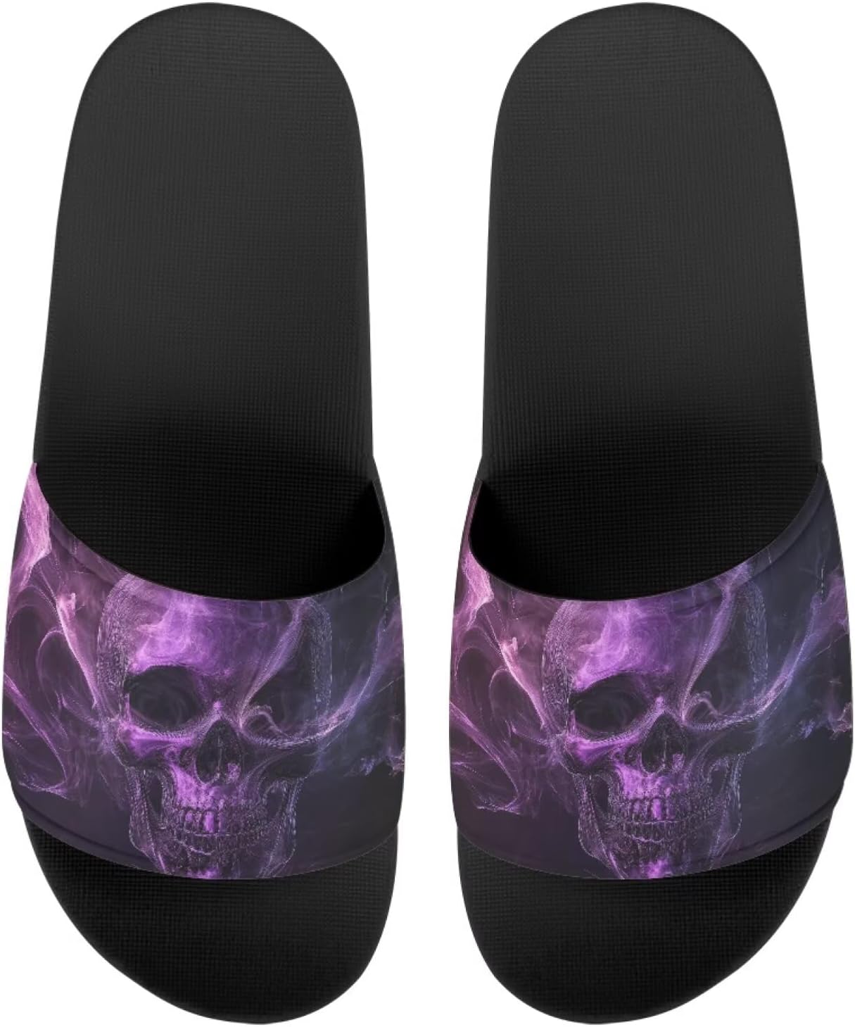 Женские шлепанцы GETELINSENG с принтом черепа на День мертвых, летние домашние тапочки с нескользящей подошвой, тапочки на носок для дома и улицы, фиолетовый
Женские шлепанцы GETELINSENG с принтом черепа на День мертвых, летние домашние тапочки с нескользящей подошвой, тапочки на носок для дома и улицы, фиолетовый