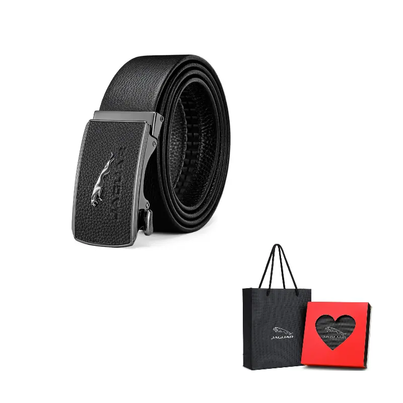 JAGUAR Кожаный ремень мужской, Black
JAGUAR Кожаный ремень мужской, Black