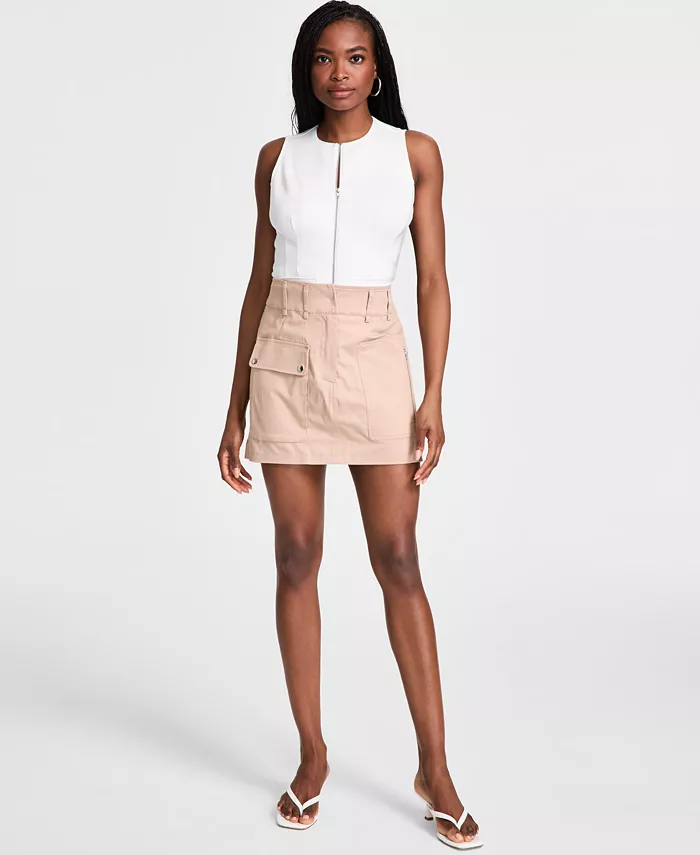 Женская мини-юбка карго Bar III, коричневый/бежевый
Женская мини-юбка карго Bar III, коричневый/бежевый