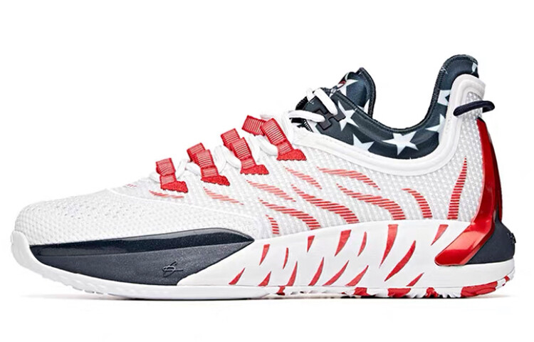 Баскетбольные кроссовки GH1 мужские низкие белые/красные/черные Anta
Баскетбольные кроссовки GH1 мужские низкие белые/красные/черные Anta