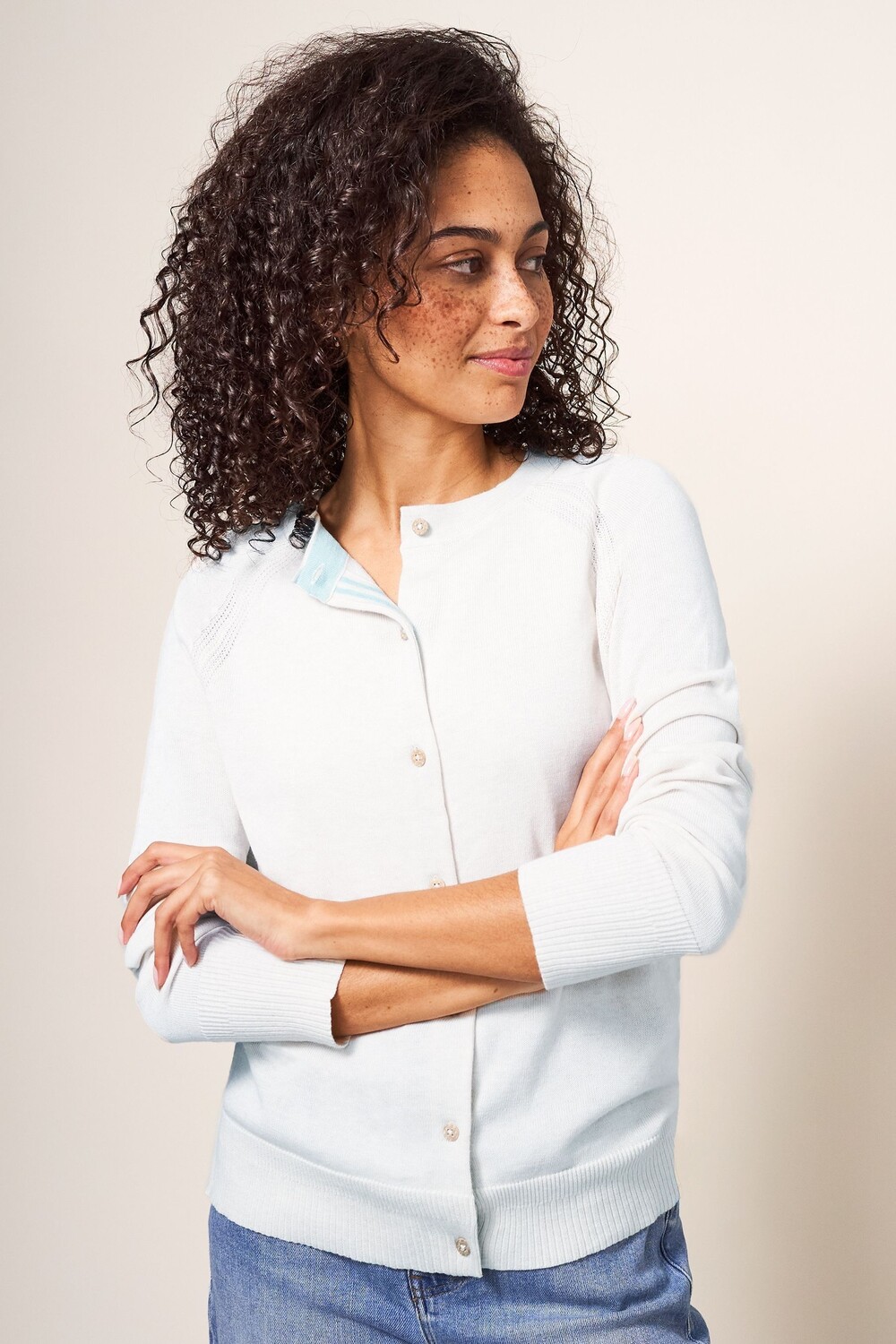 Кардиган Lulu натурального цвета White Stuff
Кардиган Lulu натурального цвета White Stuff