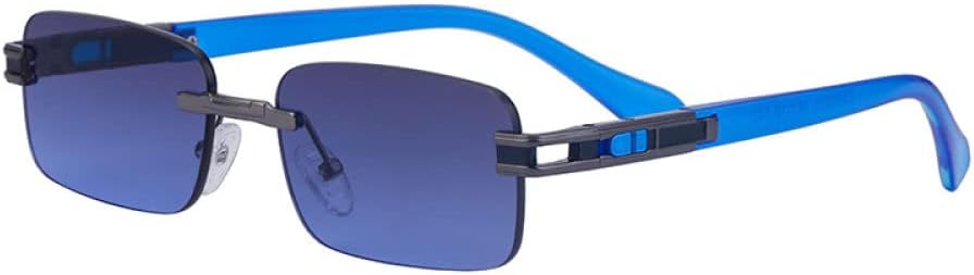 Мужские солнцезащитные очки без оправы, прямоугольные, винтажные, с градиентным переходом цвета, для вождения, ретро, для активного отдыха, с защитой от УФ-излучения UV400 LANGSER, C05
Мужские солнцезащитные очки без оправы, прямоугольные, винтажные, с градиентным переходом цвета, для вождения, ретро, для активного отдыха, с защитой от УФ-излучения UV400 LANGSER, C05