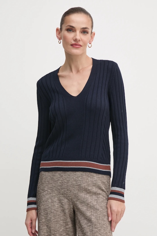 Свитер с добавлением шерсти United Colors Of Benetton, темно-синий
Свитер с добавлением шерсти United Colors Of Benetton, темно-синий