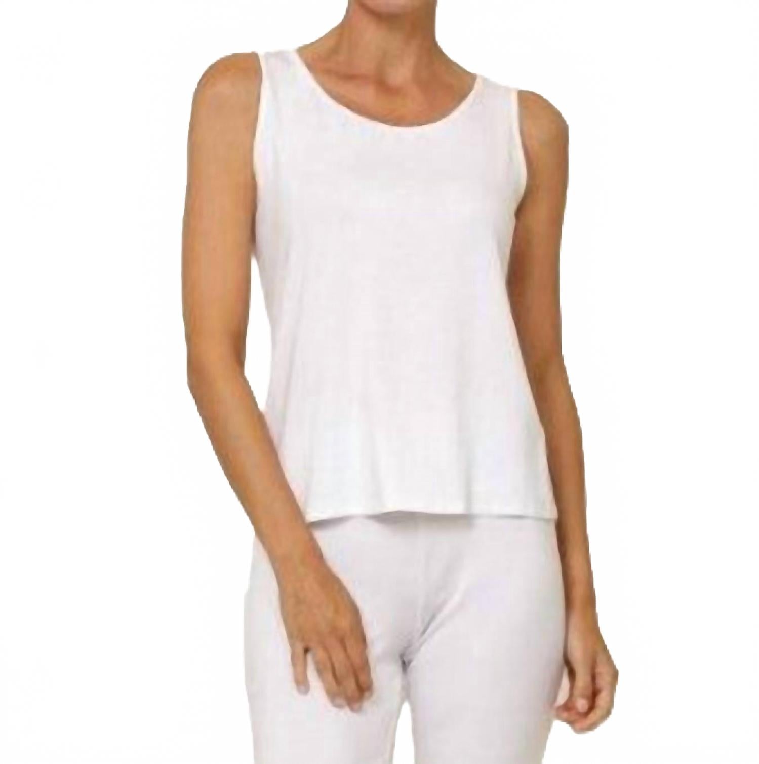 Белая базовая майка без рукавов Chalet et ceci
Белая базовая майка без рукавов Chalet et ceci